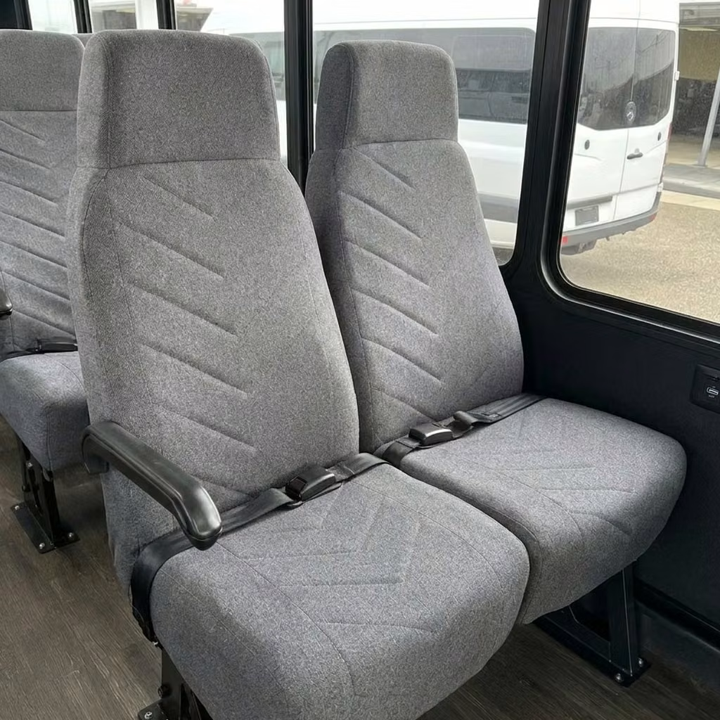 menlo park 18 passenger minibus high back seats