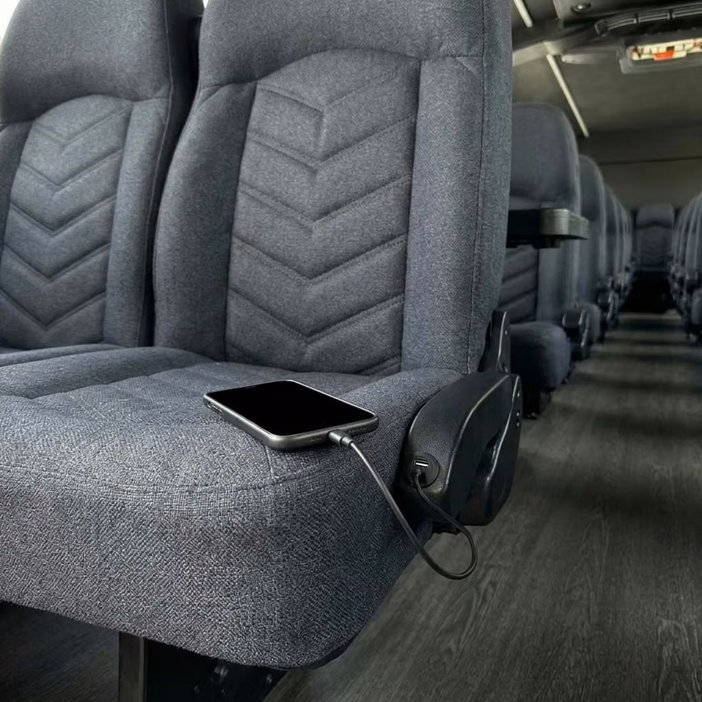 menlo park 25 passenger minibus usb charging
