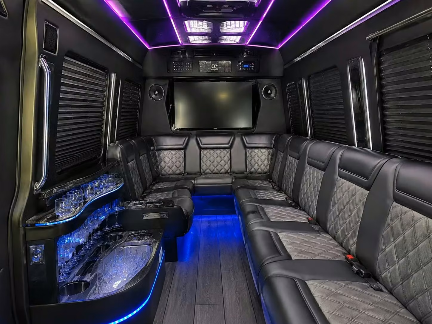 menlo park long distance charter buses for destination weddings