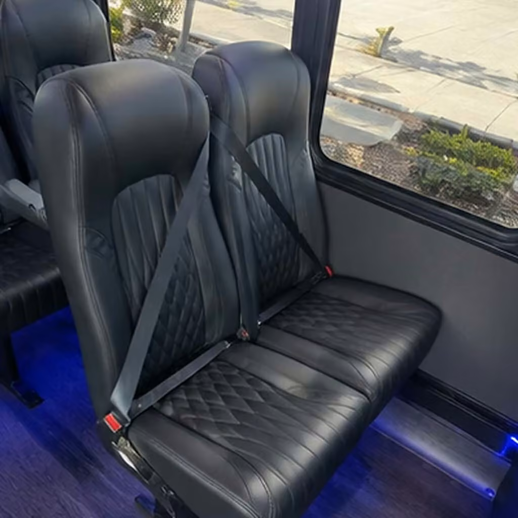 menlo park minibus interior 3
