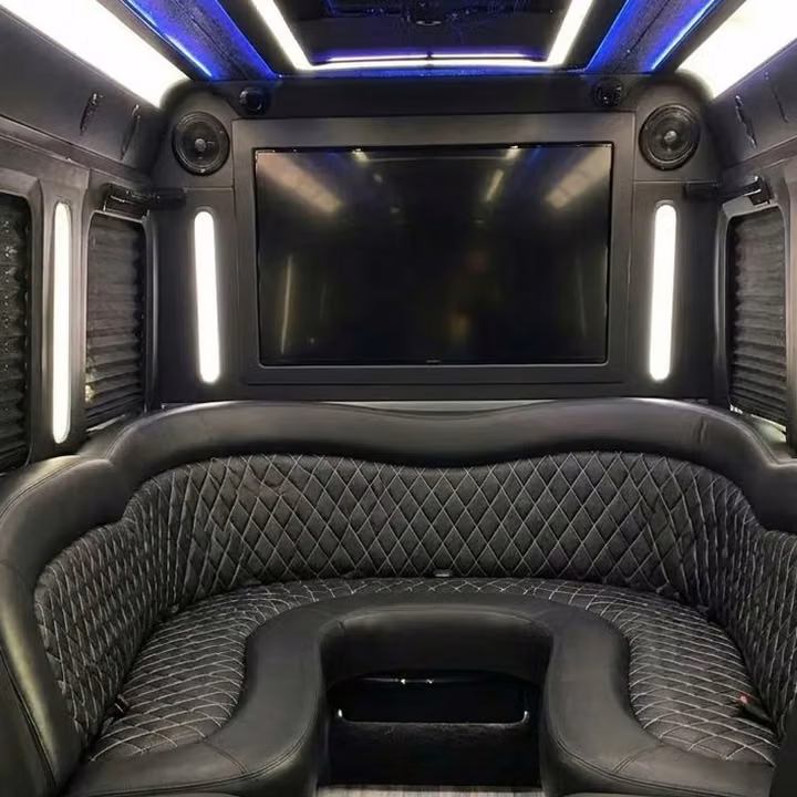 menlo park party bus sound system