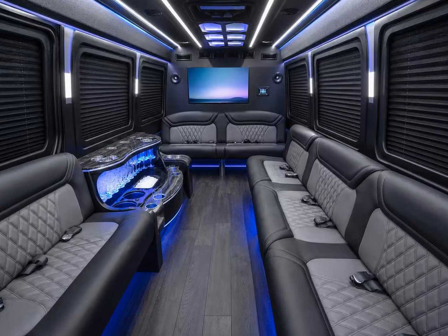 menlo park private charter bus service for team building events