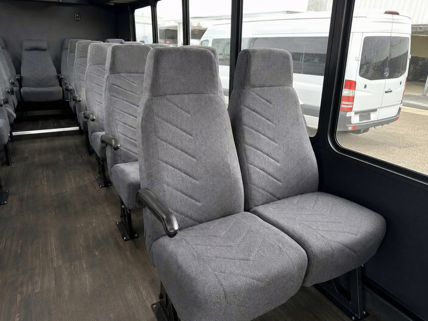 18 passenger minibus inside