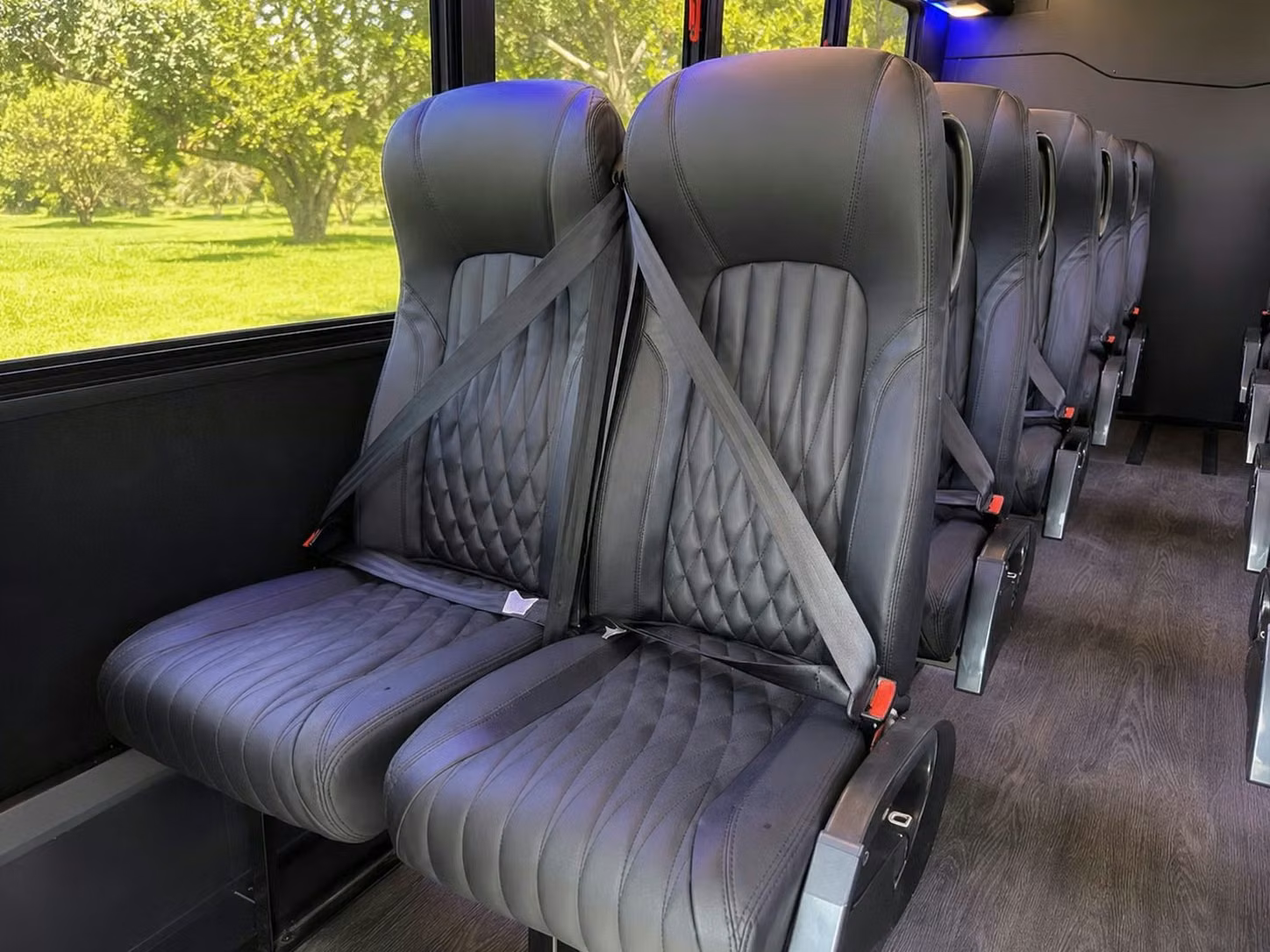 20 passenger minibus inside
