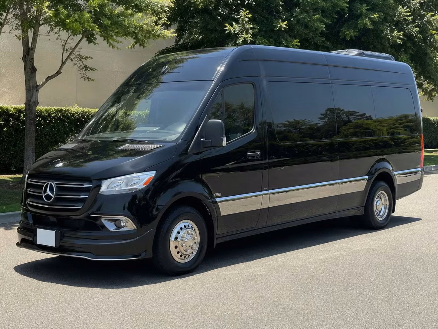 sprinter van with driver